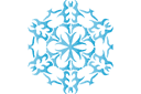 Julen och Nyår - Snowflake XXII